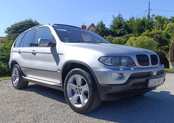 BMW X5 cena 36900 przebieg: 245145, rok produkcji 2005 z Brzeszcze małe 466